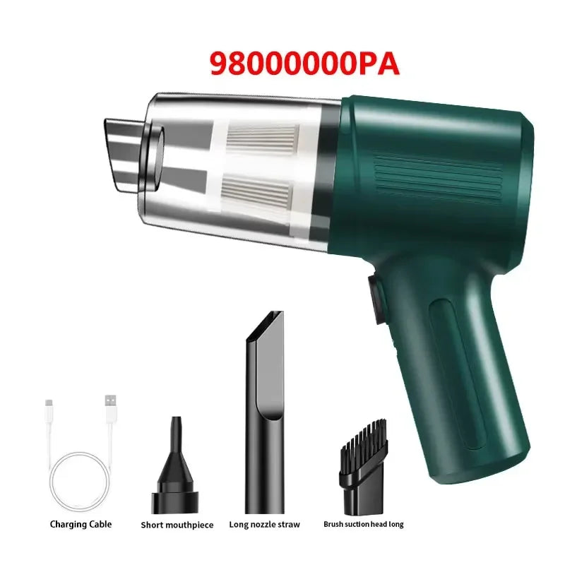 [Rechargeable Handheld Car Vacuum] Portable car vacuum cleaner rechargeable handheld car vacuum cleaner, wireless vacuum cleaner