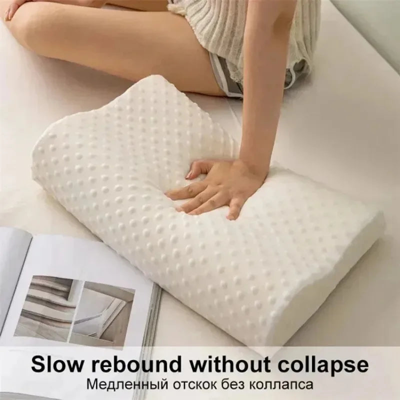 Memory Foam Pillow for Neck Pain Relief - Adjustable Orthopedic Cervical Support Pillow for Side Sleepers, Shoulder & Spine Alig