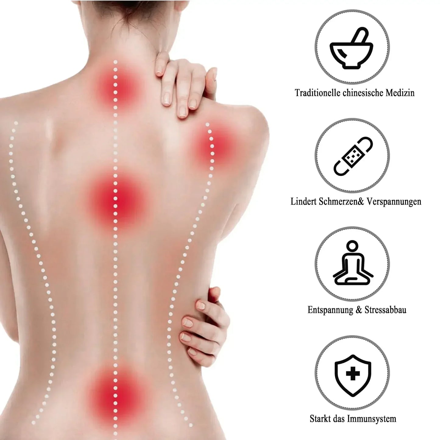 1PC/SET Massager Cushion Acupressure Mat Pillow Relieve Stress Back Pain Massage for Acupuncture Yoga Muscle Relaxation