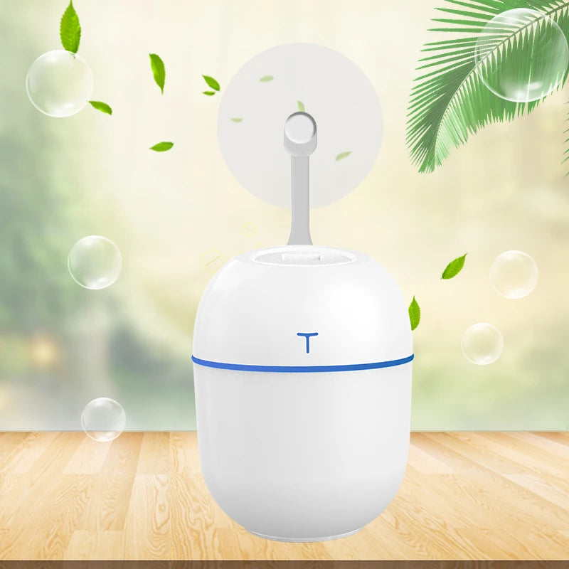 Smart Mini Portable Egg Humidifier 200 ml USB Desktop Indoor Air Atomization Humidifier Household Mute Large Spray Humidifier